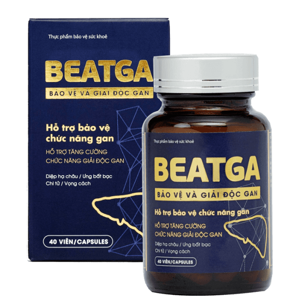 Thuốc bổ gan Beatga hỗ trợ bảo vệ chức năng gan.